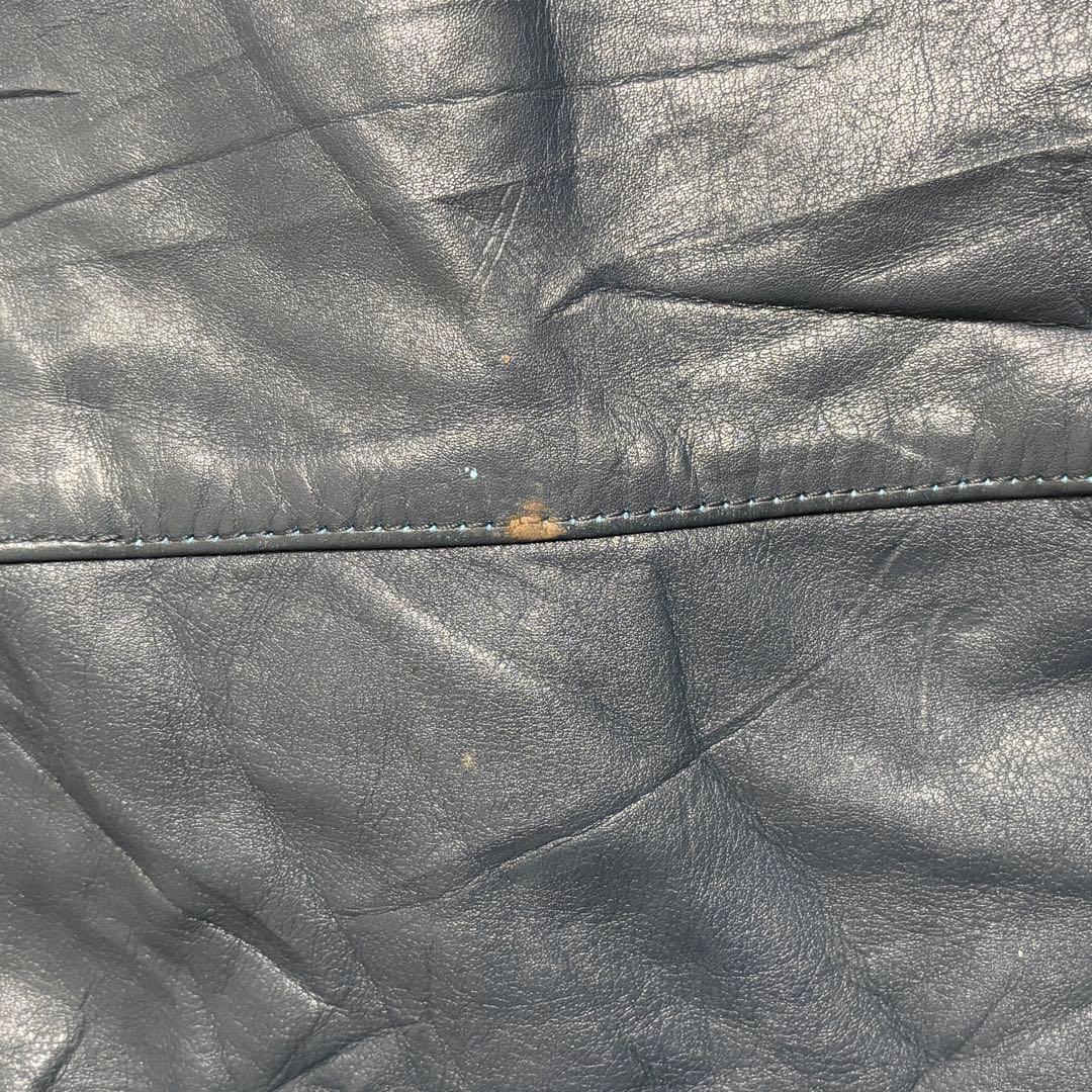 c-boystyle(vol.793【希少】レザーハーフジップストリートバイカー