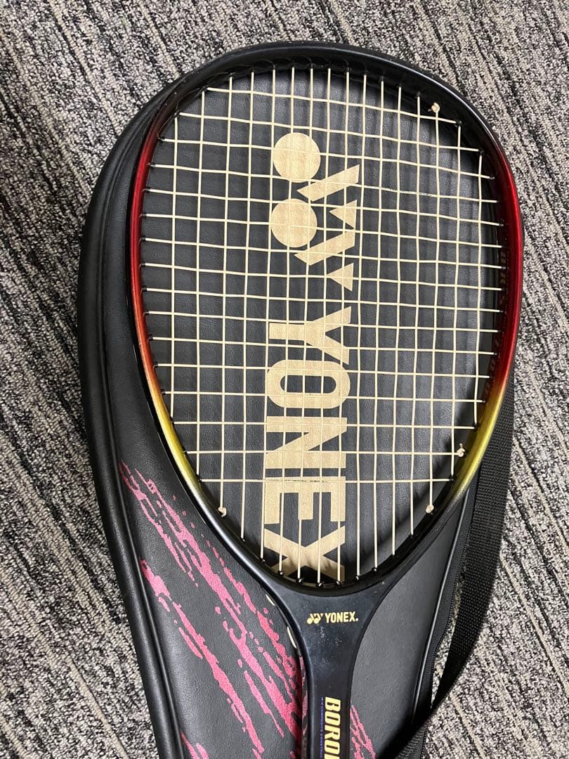 【K】YONEX BORON SUPER 700 ラケット ケース付き　Ｂ34