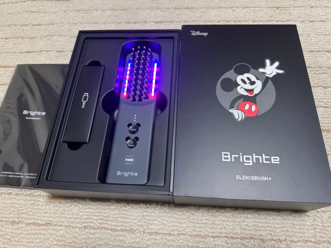 【最新モデル】Brighte ELEKI BRUSH+ ミッキー