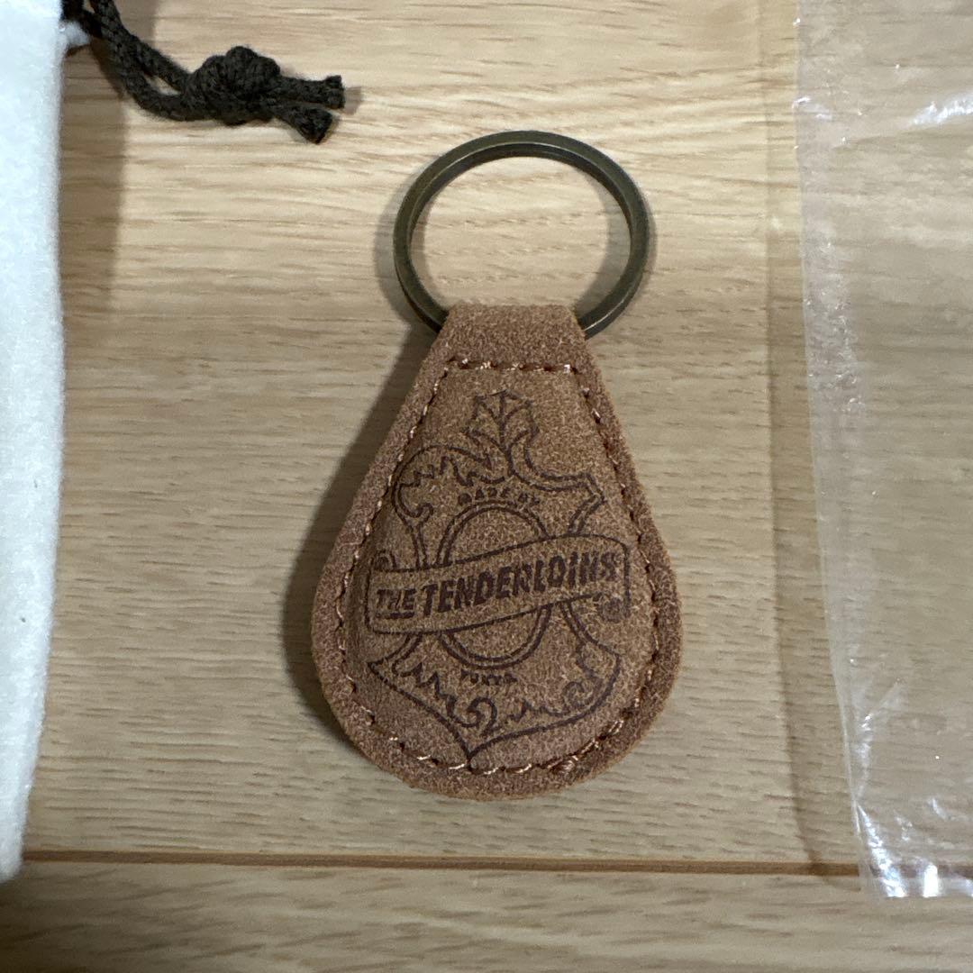 ル*ル様 テンダーロイン　キーホルダー　ベージュ　スエード　廃盤　新品未使用　付