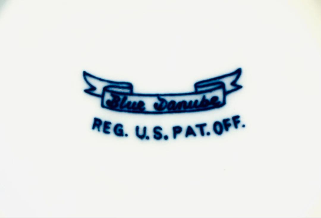 ブルーダニューブ ティーカップ&ソーサー 5客セット 初期刻印