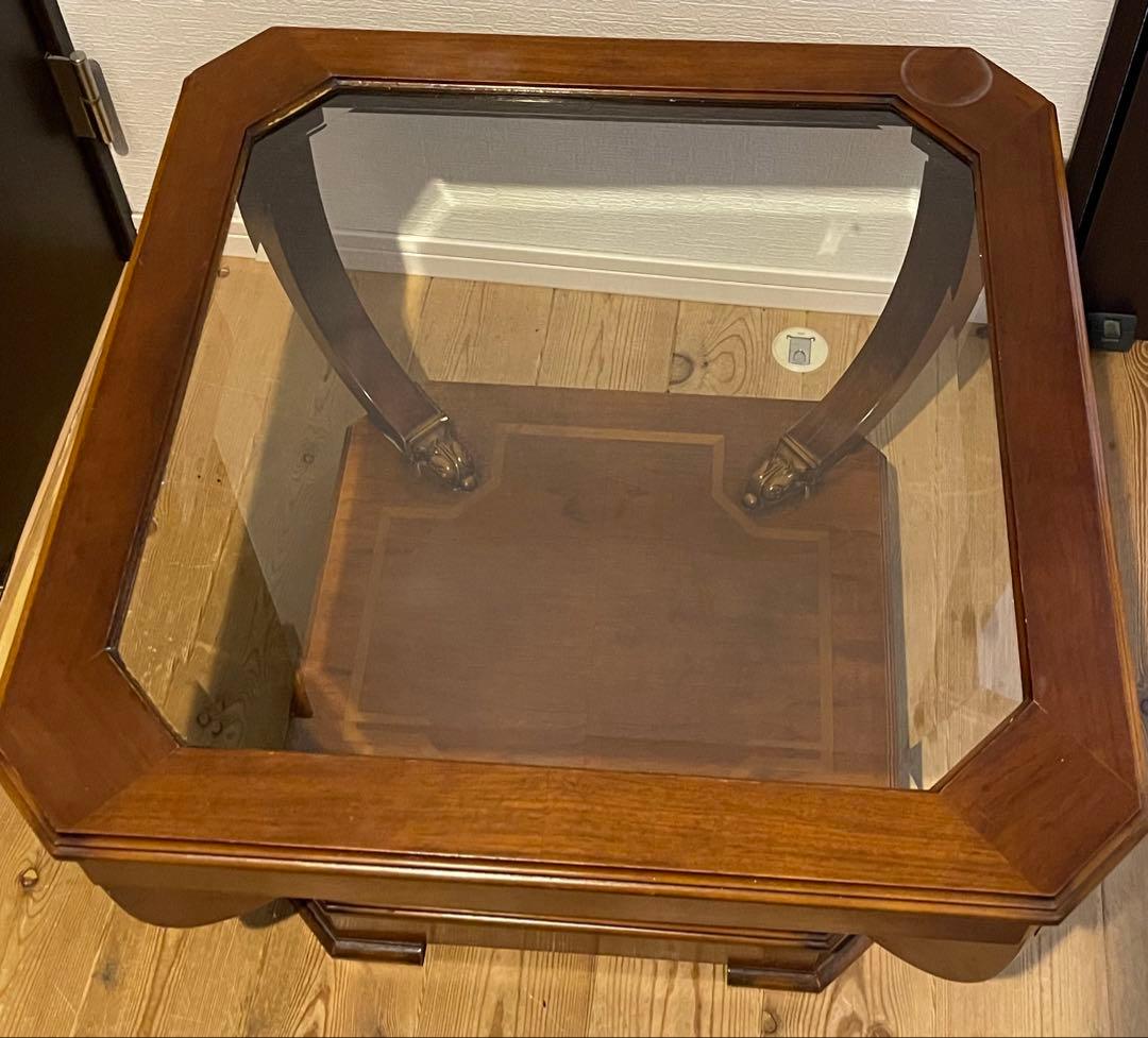 アジアン家具　象嵌　エスニック　ローテーブル　ちゃぶ台　ダイニング