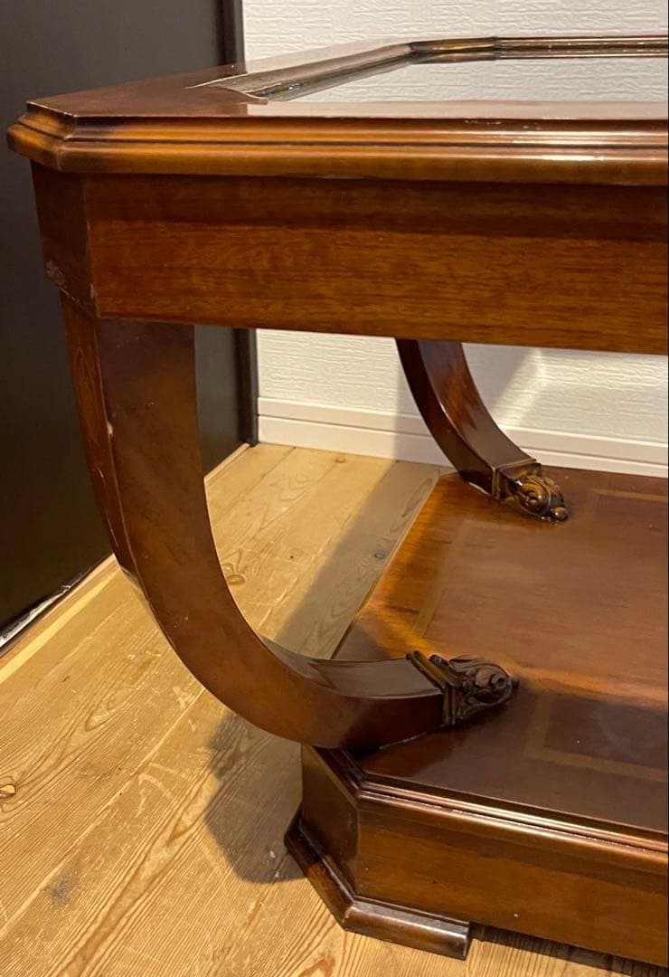 アジアン家具　象嵌　エスニック　ローテーブル　ちゃぶ台　ダイニング