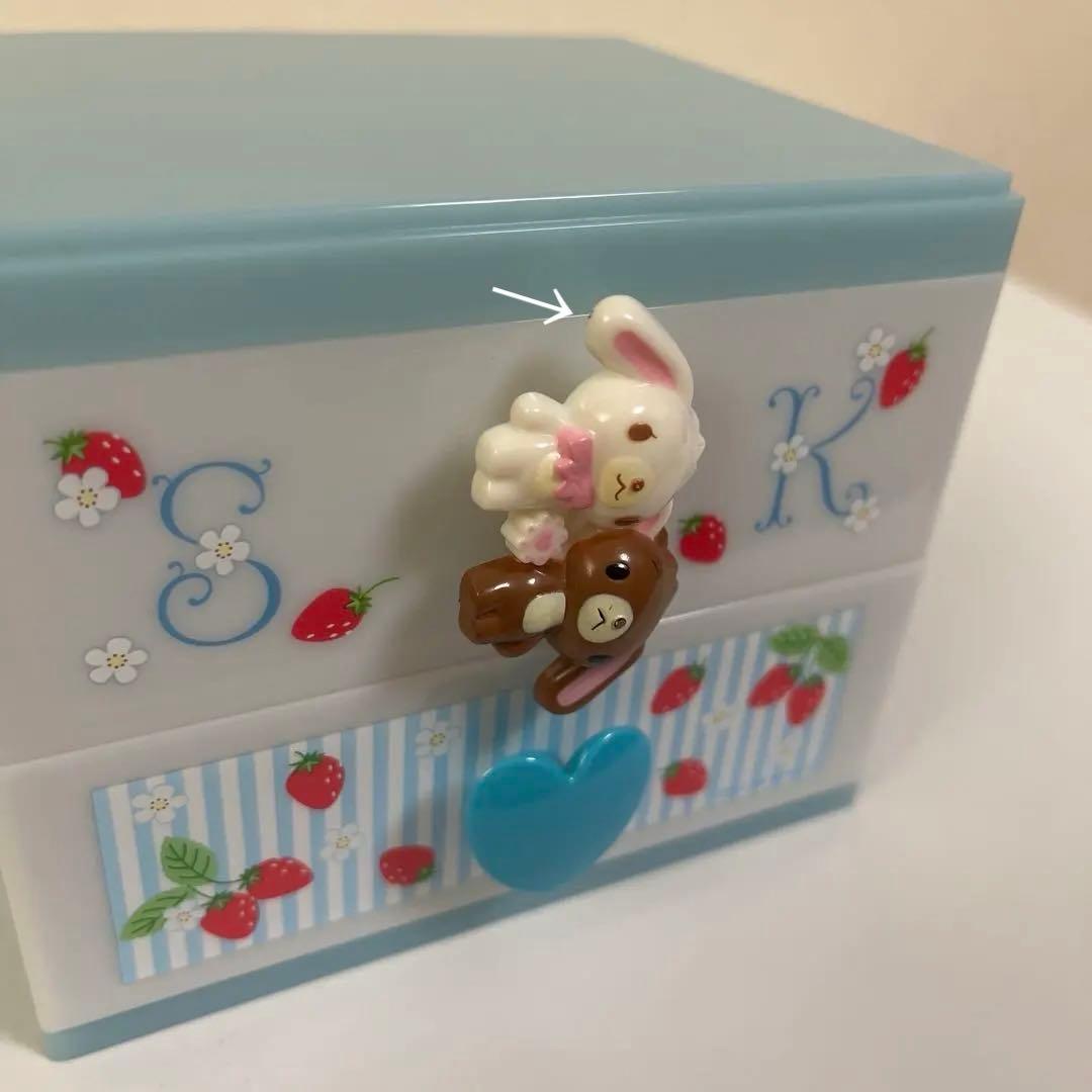 【2009年製】シュガーバニーズ 2段チェスト sanrio