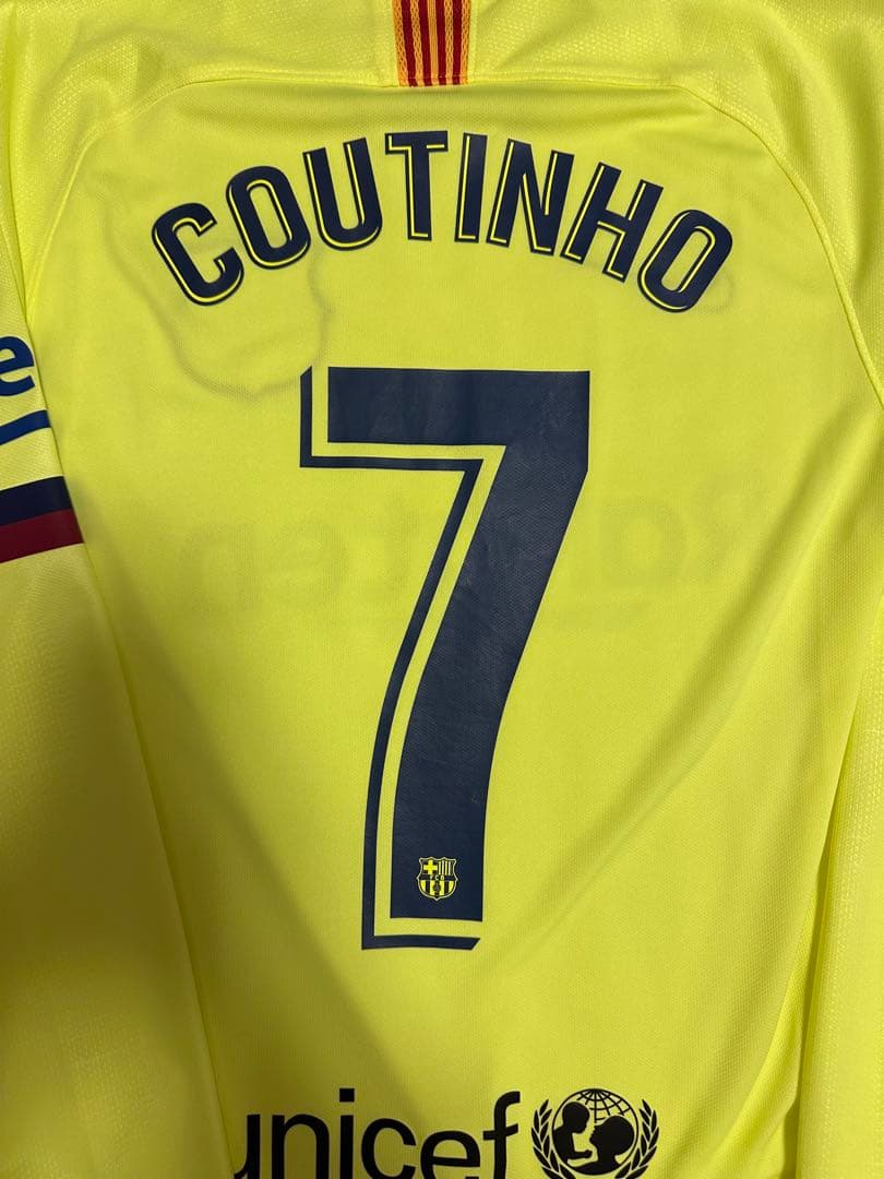 Barcelona COUTINHO バルセロナ　コウチーニョ　ユニフォーム