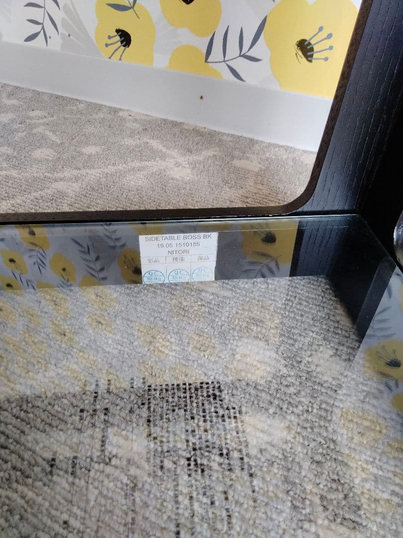 【値下げ中】モダン サイドテーブル SIDE TABLE ブラック SSA07