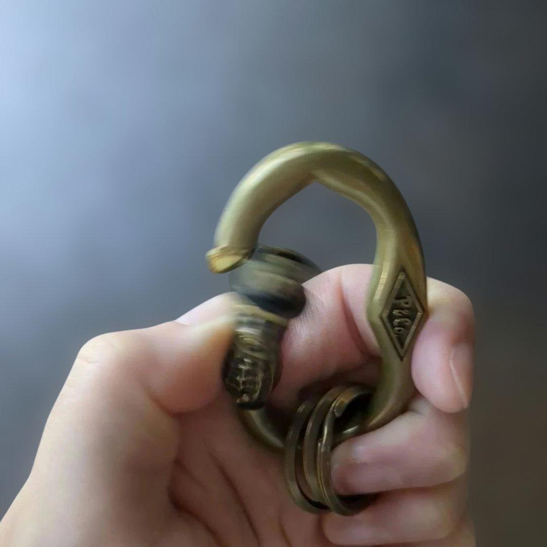 peanuts&co　キーリング　カラビナ