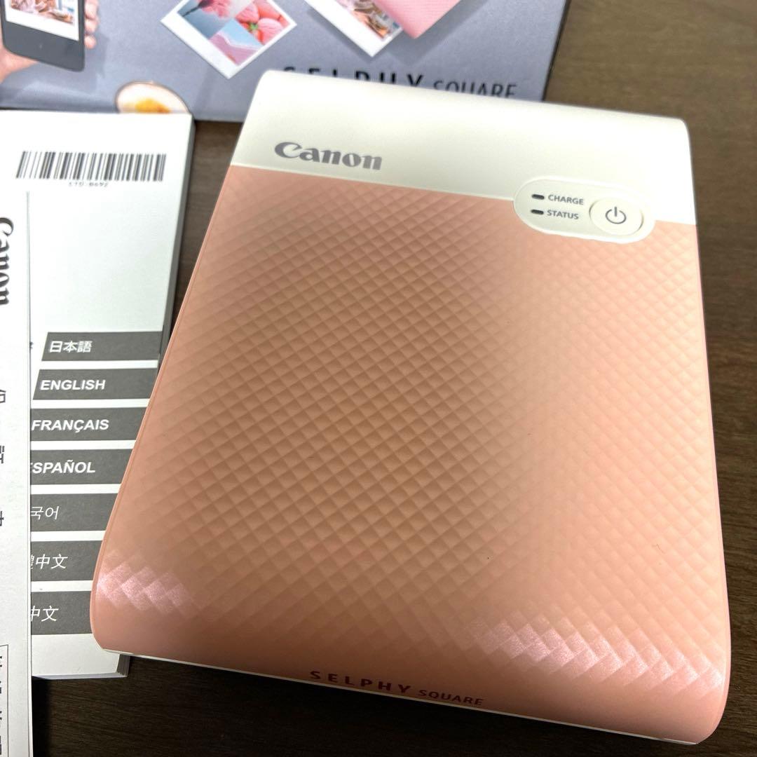 Canon SELPHY SQUARE QX10 コンパクトフォトプリンター