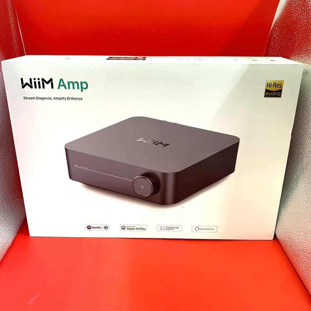【開封・未使用】WiiM Amp：AirPlay 2 オーディオ 音楽 サウンド