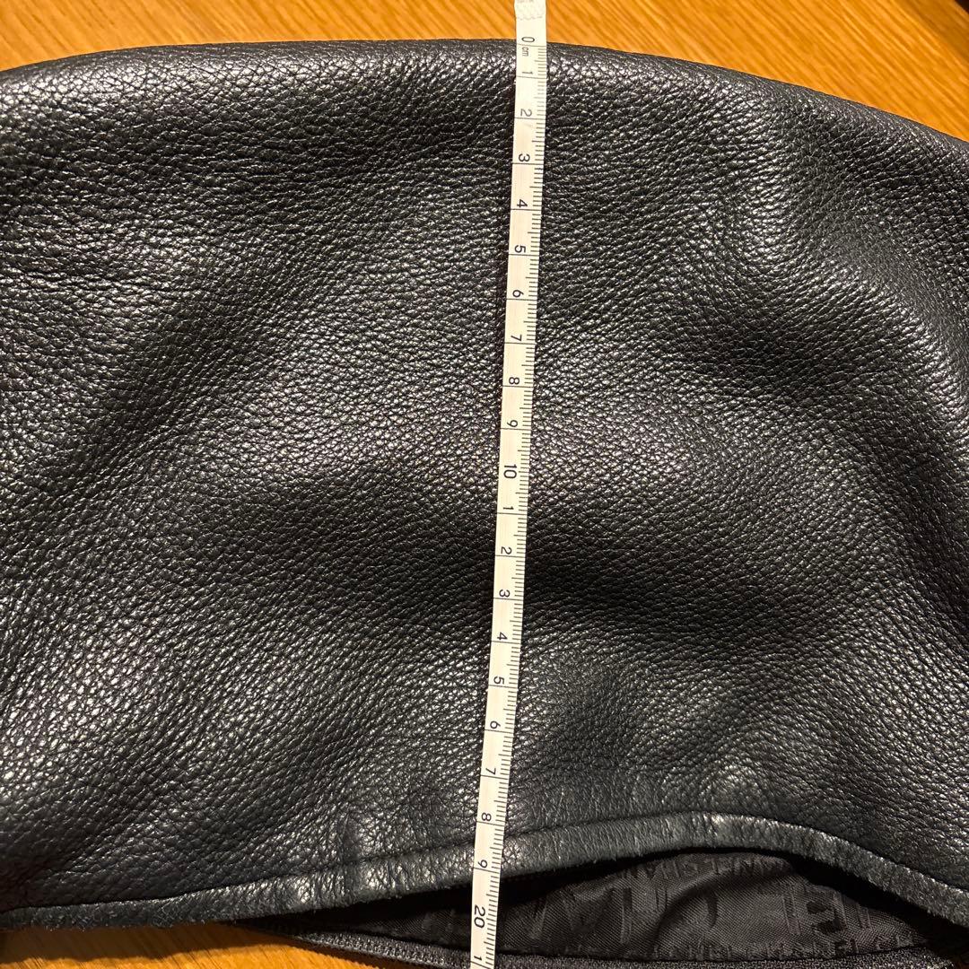 686 CHANEL正規品バック　ブラック　ワンショルダー　フリンジ　レザー