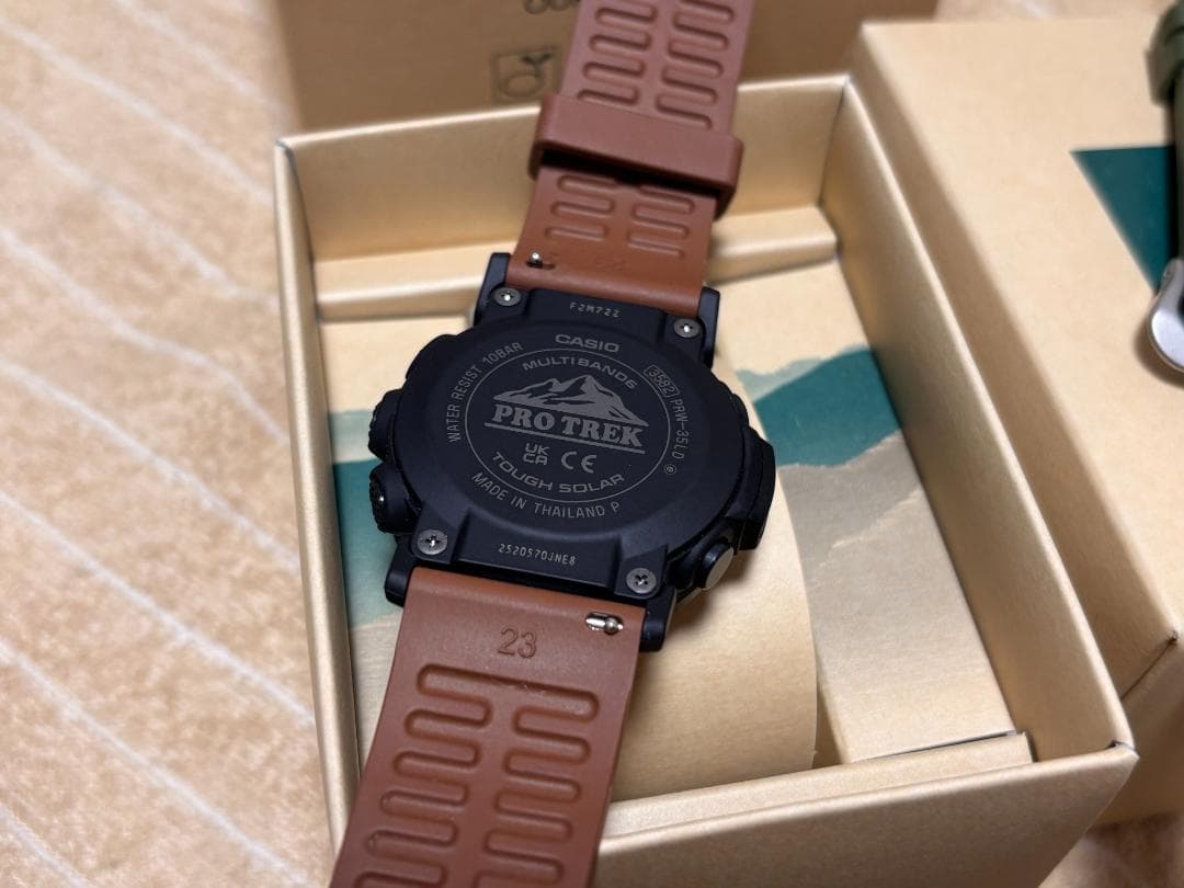 カシオ プロトレック Climber Line 電波 タフソーラー 腕時計