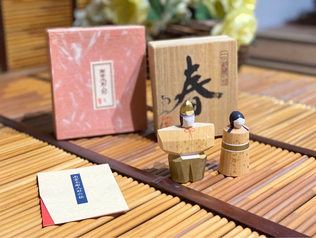 一刀彫 南雲 雛人形 ミニ雛人形 春 ひな祭り 置物 インテリア