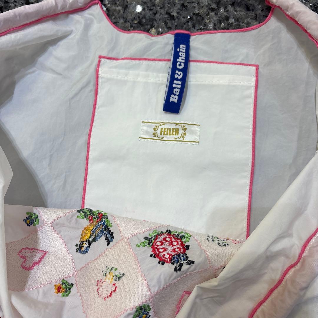 mi　新品同様　FEILER × Ball & Chain ホワイト L