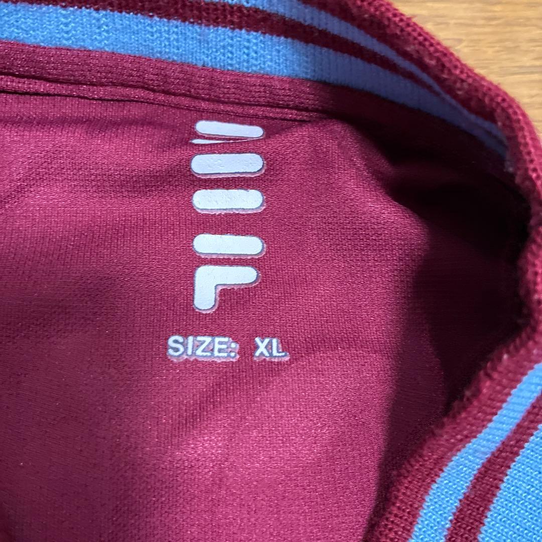 よ*ー様 FILA サッカー ユニフォーム シャツ XLウエストハム 26 古着
