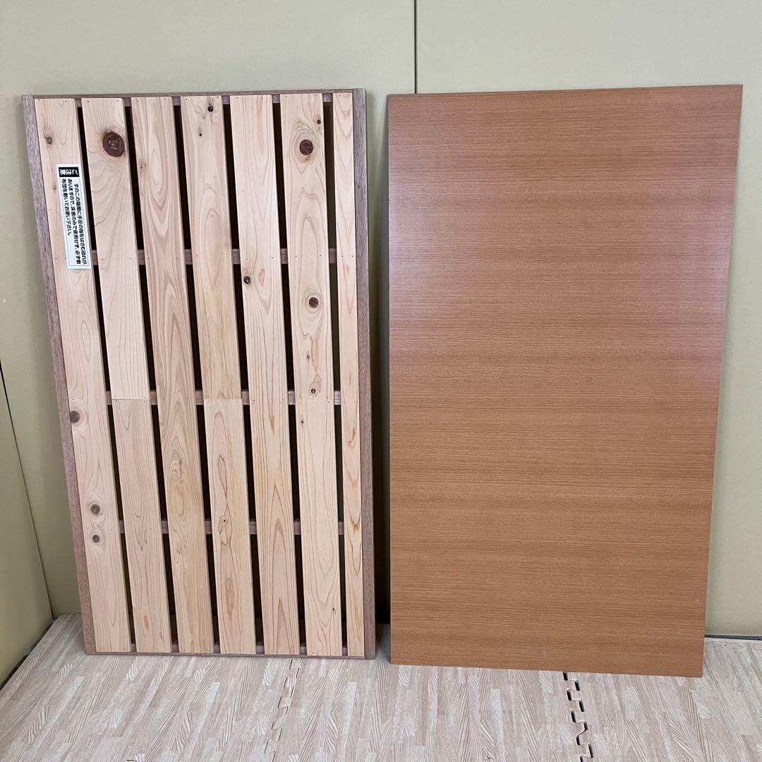 ☆除菌清掃済☆　美品　日本製　サワベビー　ハイタイプ　すのこ床板　3面スライド