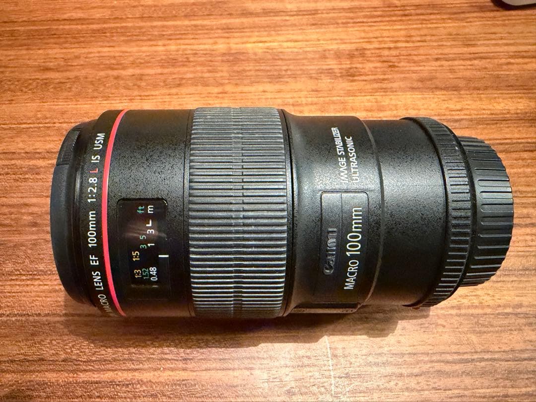 【美品】Canon EF 100mm f/2.8L IS USM マクロレンズ