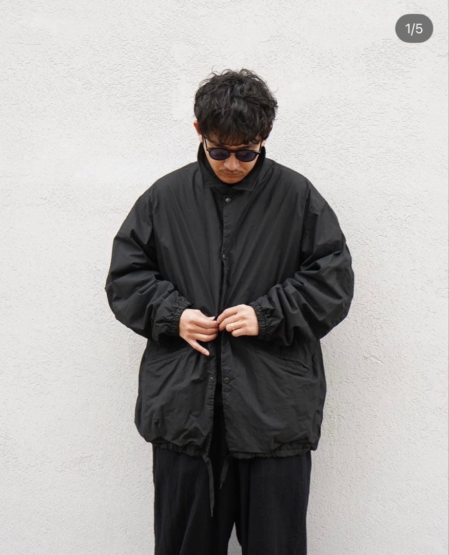 貴重　24AW COMOLI コットンナイロン コーチジャケット サイズ2