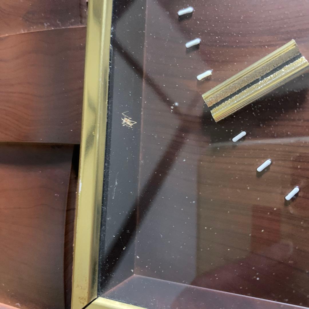 SEIKO レトロ壁掛け時計　木目