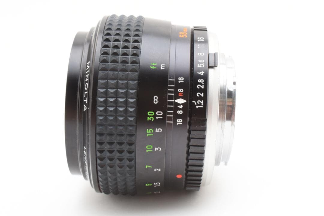 #375★稀少品★Minolta MC ROKKOR-PG 1:1.2 58mm