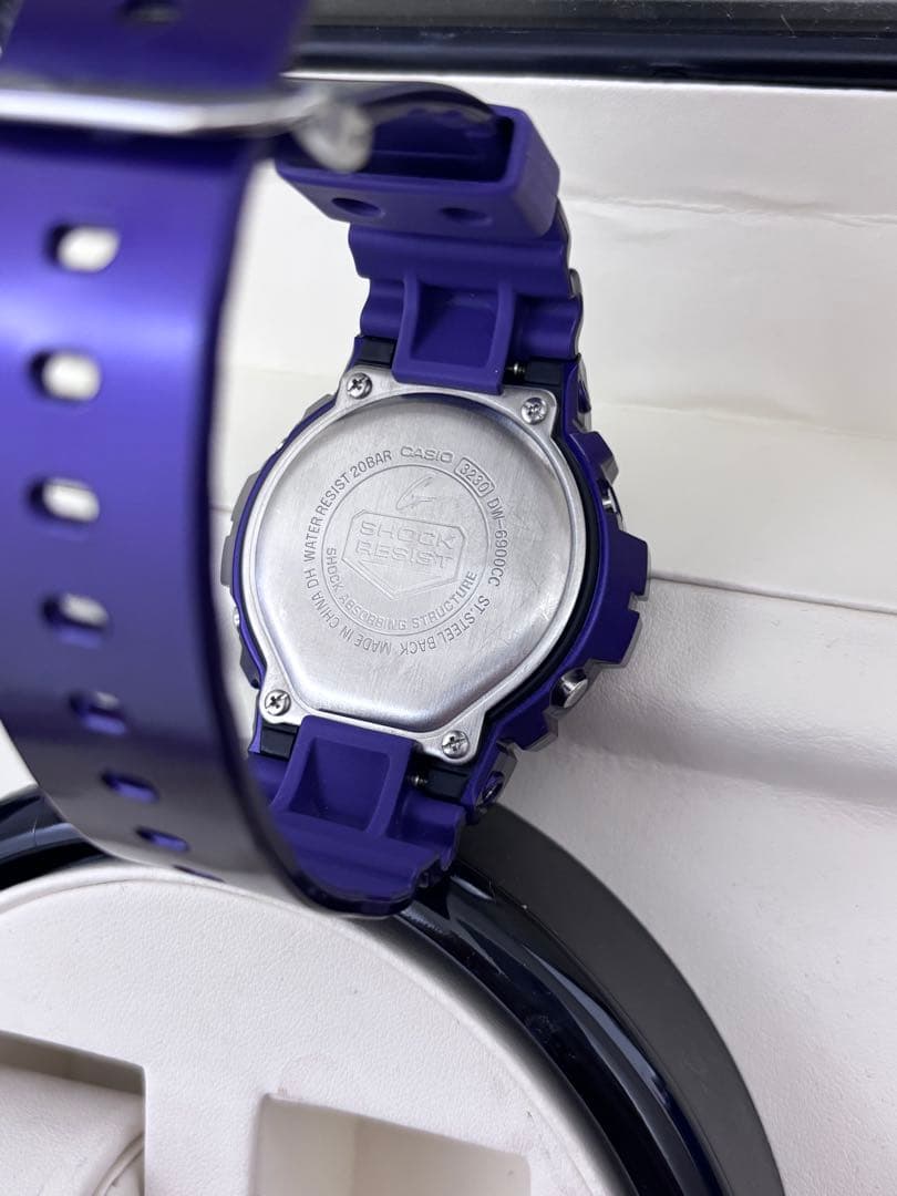 G-SHOCK デジタル腕時計 DW-6900CC パープル（限定カラー