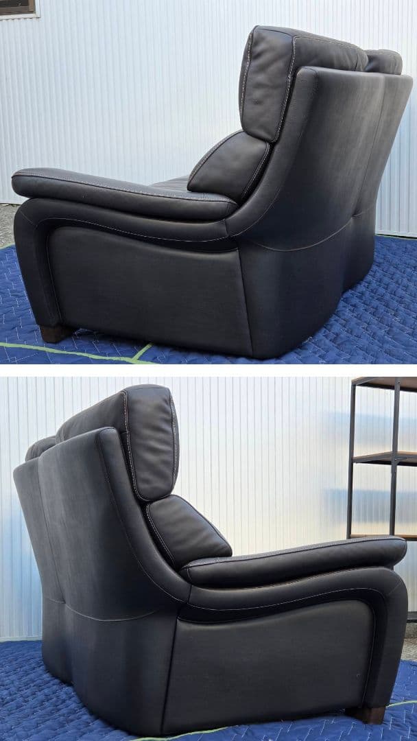 ◆送料込◆カリモク本革2.5人掛ソファ ZT7312 幅168cm直接お渡し歓迎