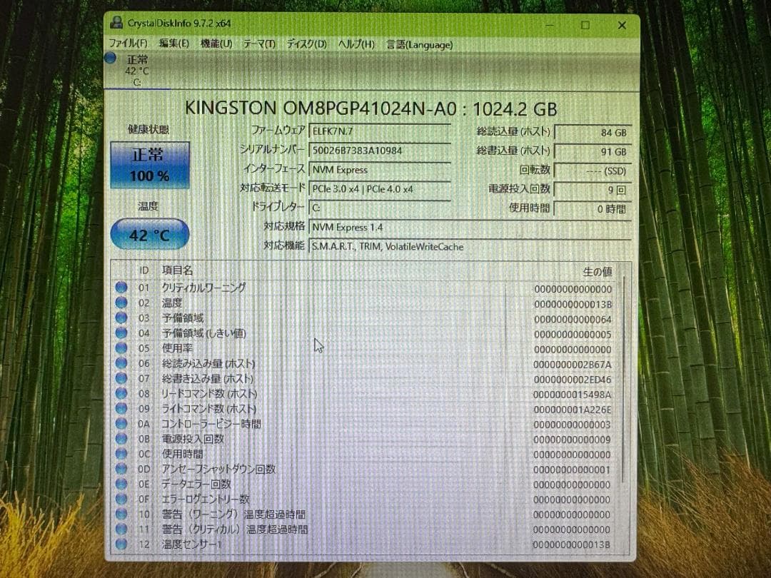 A300M-STX ⑥ 中古 CPU、SSD 1TB、メモリ 8GB 付き