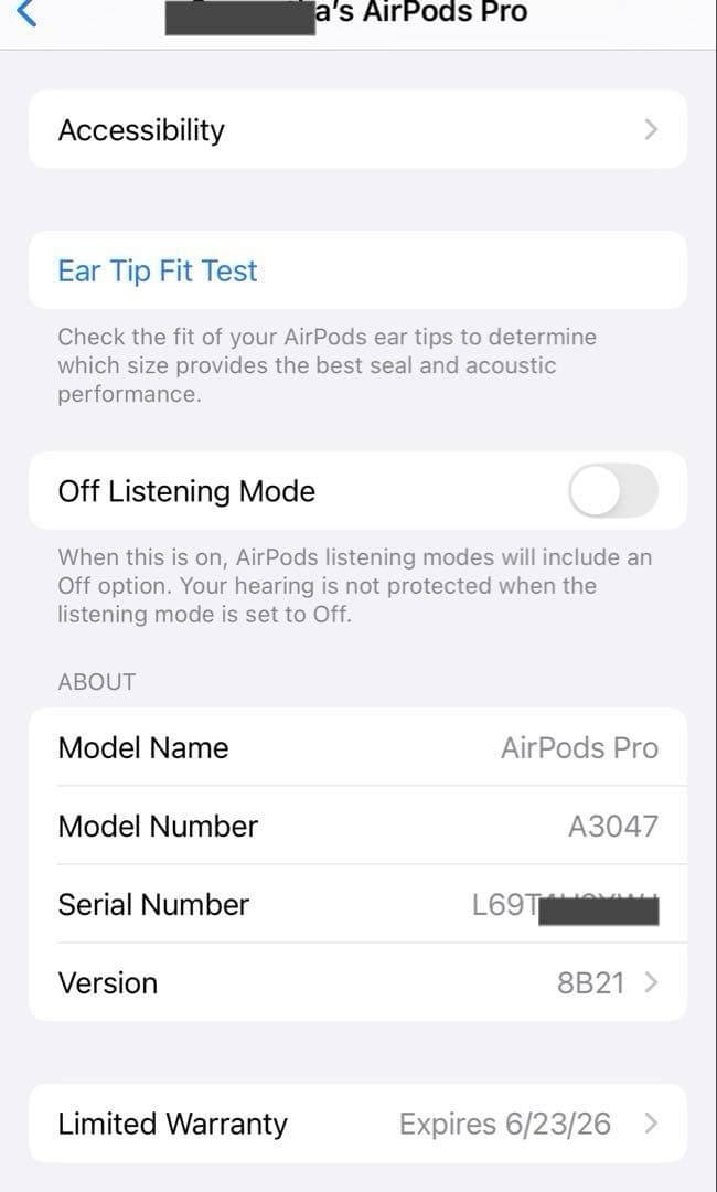 AirPods Pro(第2世代) 充電ケース付き EMC8396