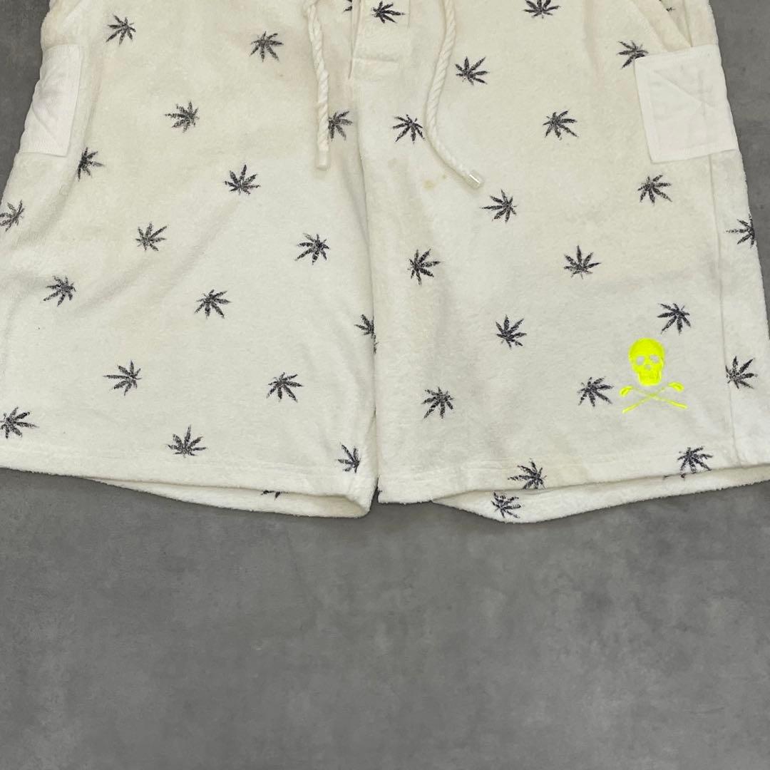 MARK & LONA セットアップ パーカー ショートパンツ 総柄 BW04