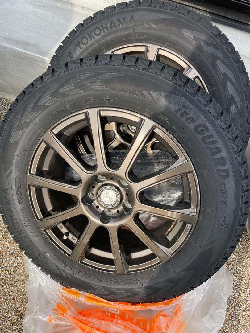 225/65R17 アイスガードSUV ホイール+スタッドレス