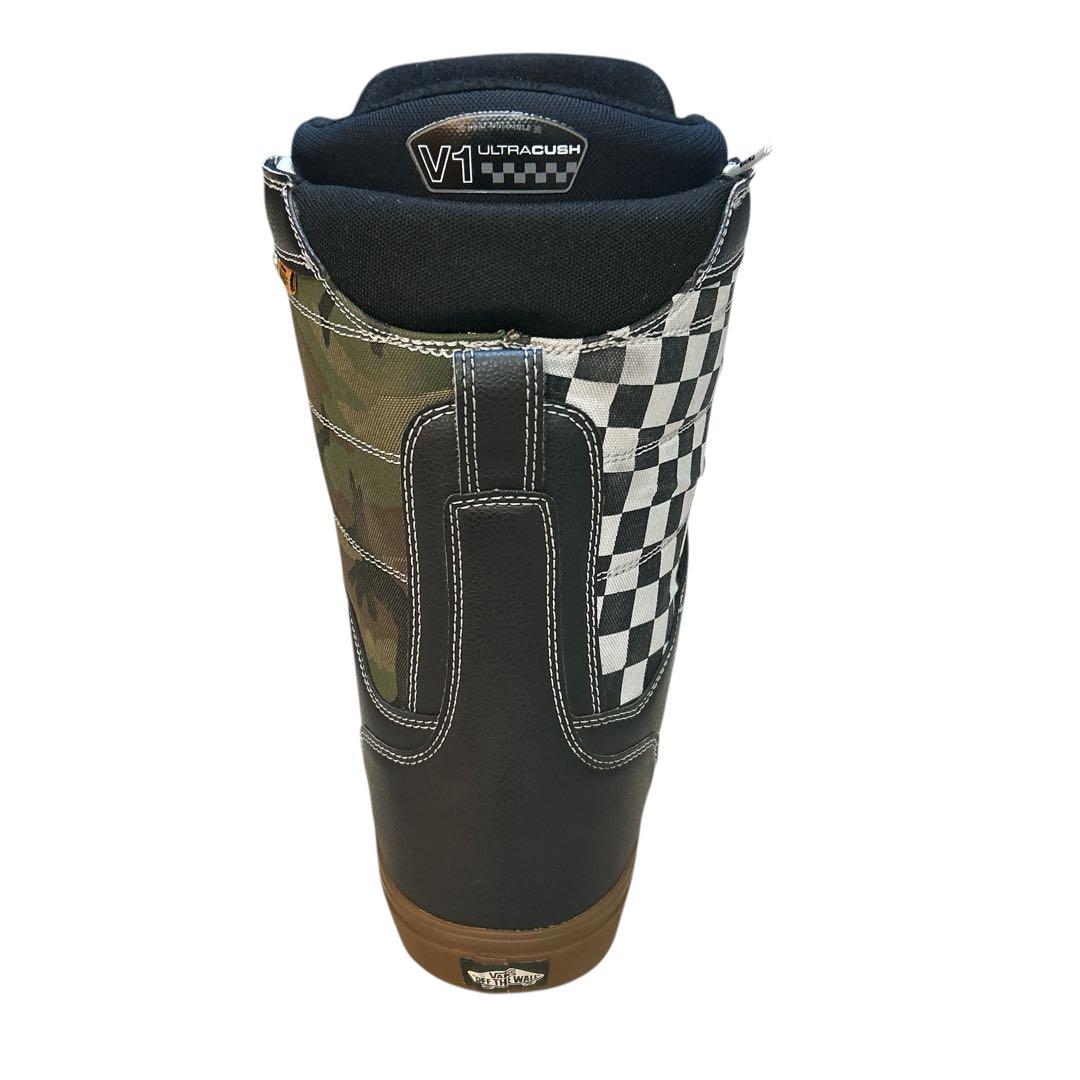 【希少品】スノーブーツVANS HI-STANDARD OG 迷彩　チェック柄