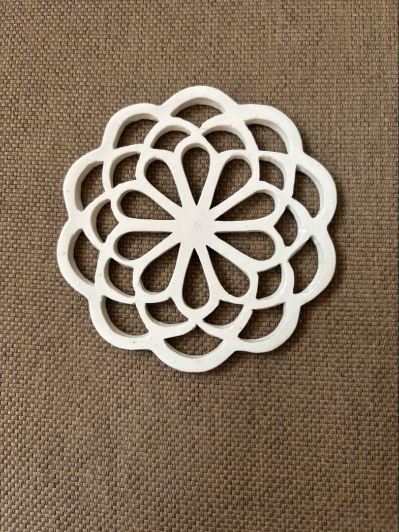 伊藤剛俊さん　透かし彫り皿　コースター　プレート