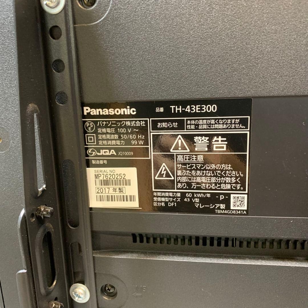 J014R Panasonic 43V型 テレビ TH-43E300