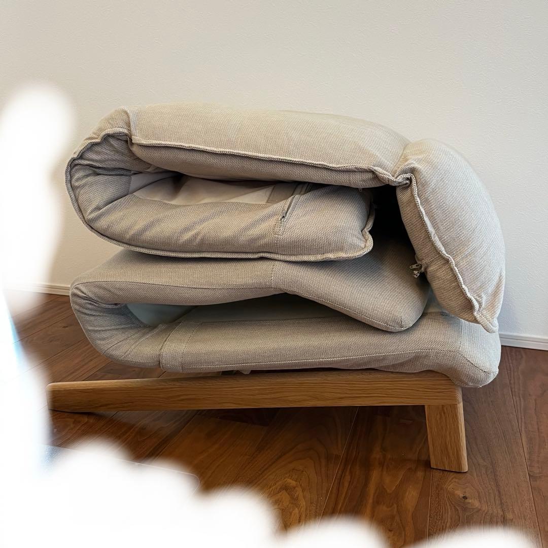 ハイバックリクライニングソファ+カバー