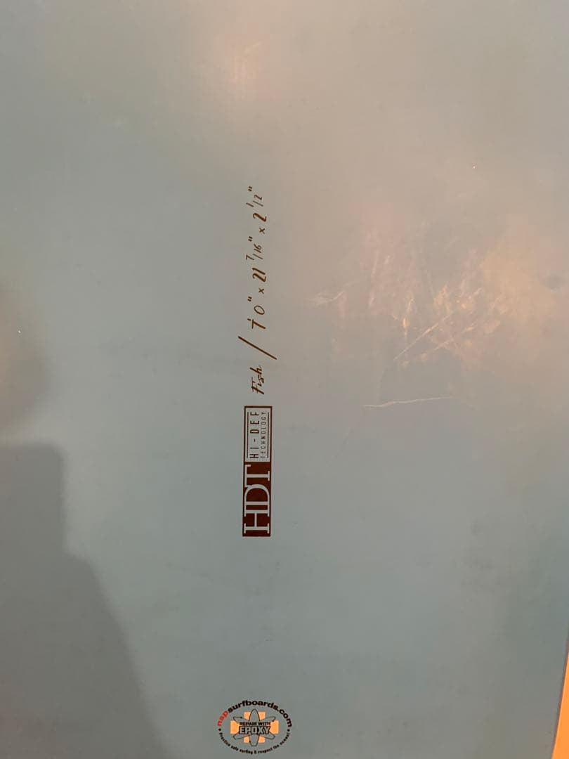 NSP ミッドレングス　7フィート　江東区手渡し　ファンボード　都内　南砂