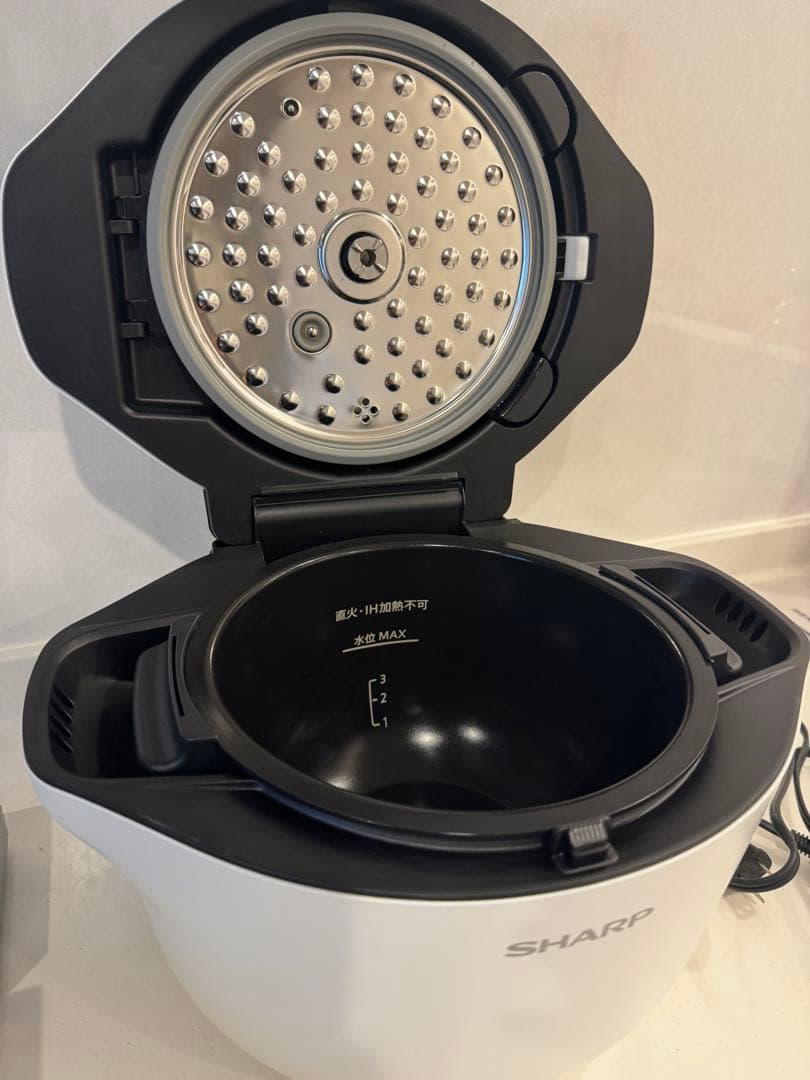 い*ご様 極美品 2021年製 SHARP ホットクック KN-HW16E-W