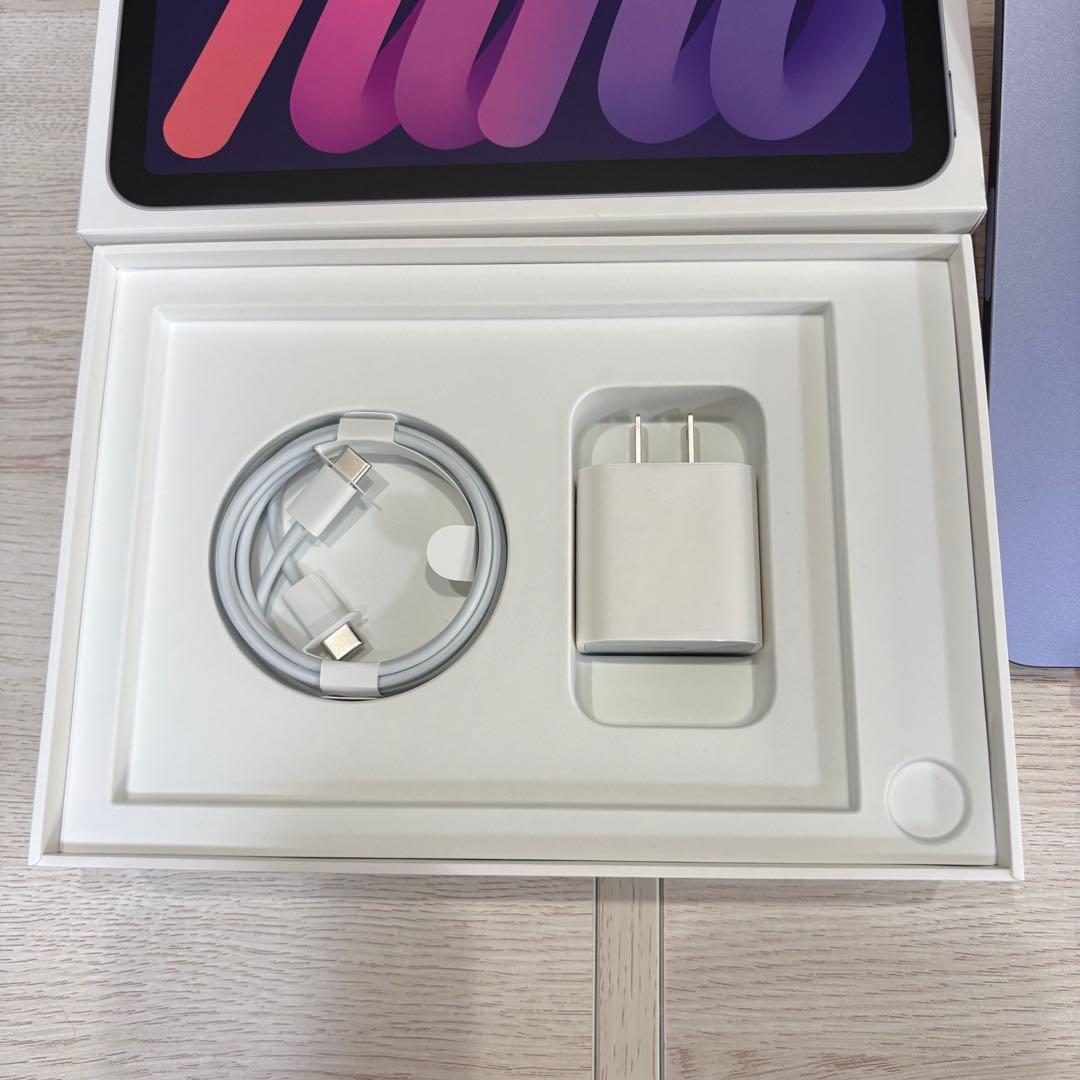 iPad Mini6 64GB パープル、スタイラスペン付き