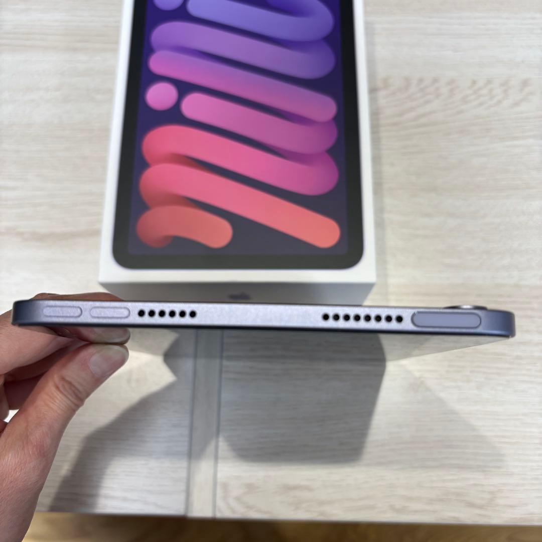 iPad Mini6 64GB パープル、スタイラスペン付き