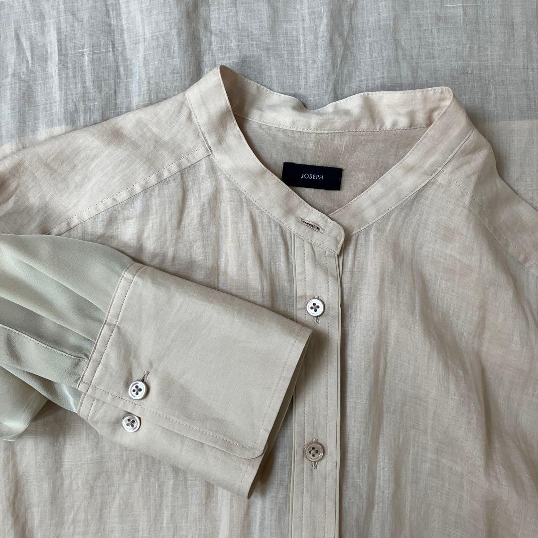 ken 大草直子さん推薦】【洗える】ラミーボイル シャツ / ブラウス