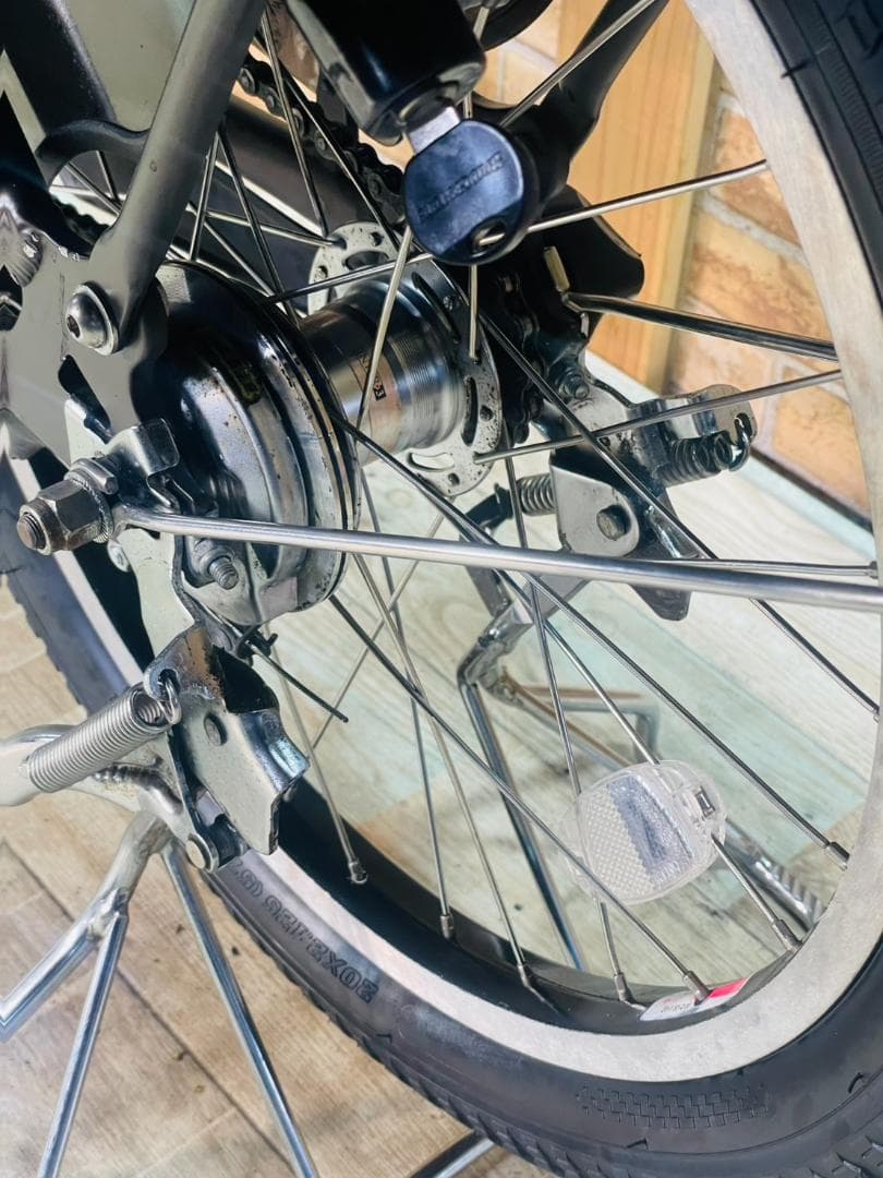 ブリヂストン No1モデル ブラウン系 子供乗せ電動アシスト H3379