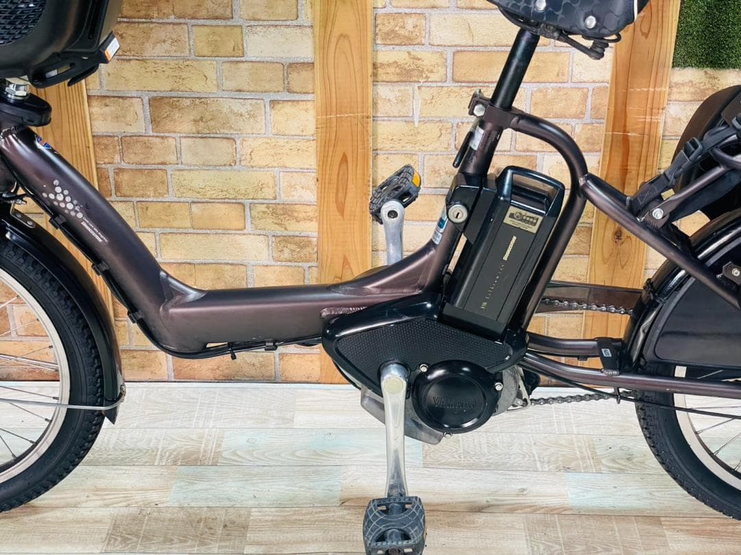 ブリヂストン No1モデル ブラウン系 子供乗せ電動アシスト H3379