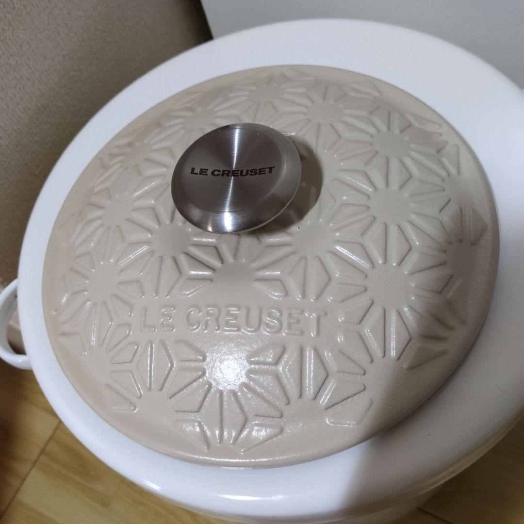 K*y様 Le Creuset ココットエブリィ18　限定和柄ブリオッシュ＋内蓋
