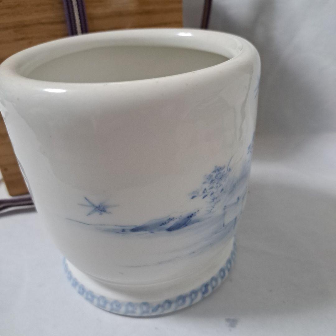 手焙り　肥前焼　名工　肥前伍平　骨董　とんぼ図