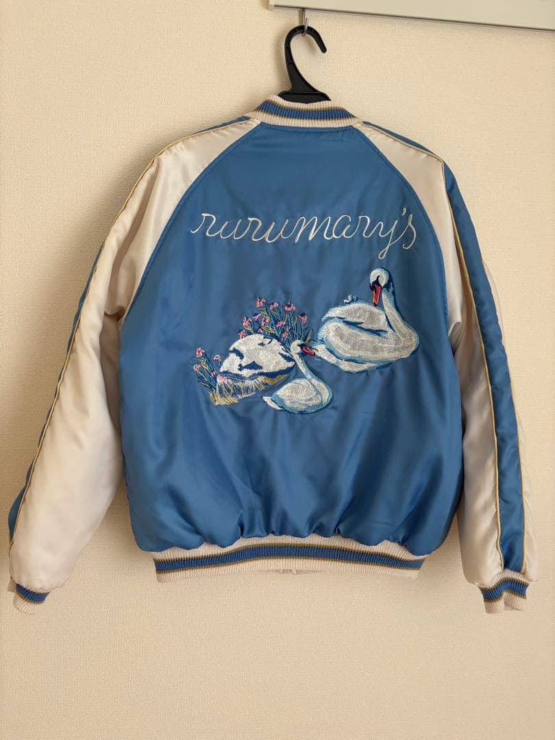 【5/21限定お値段】ビームスクチュールxル ルメリー リバーシブルスカジャン