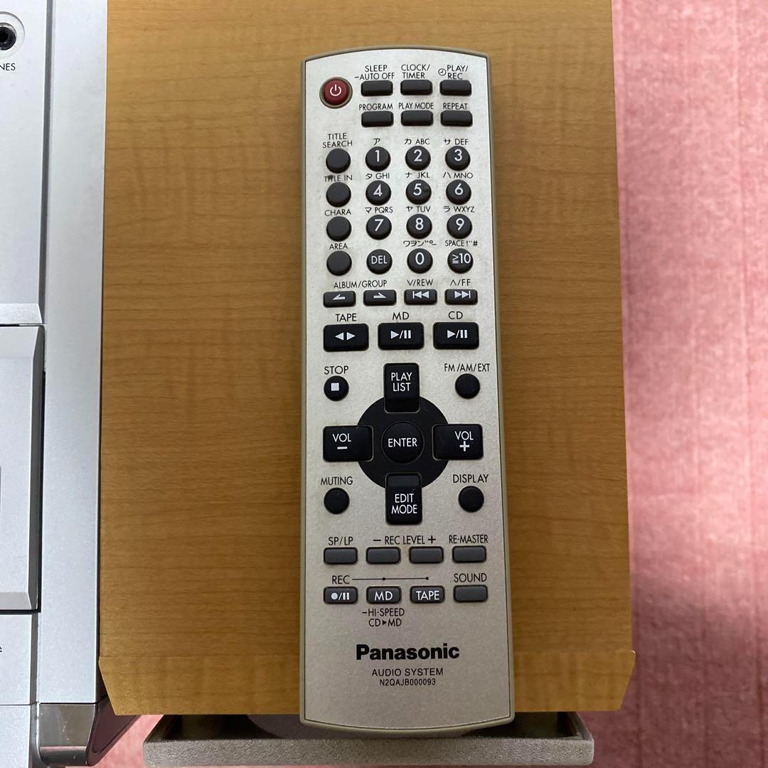 【良品】Panasonic SB-PM300 MDコンポ 2004