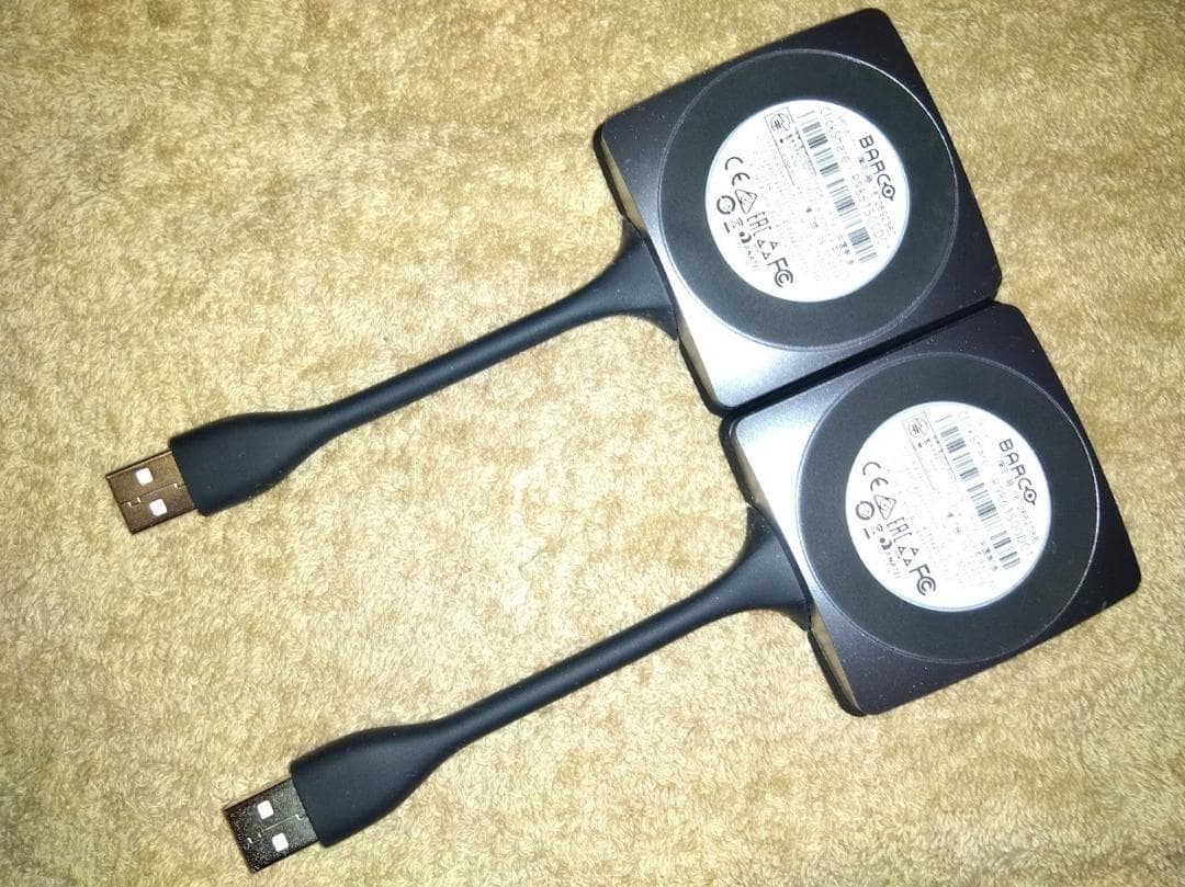 【美品】BARCO ClickShare Button USB-A 増設用 2個