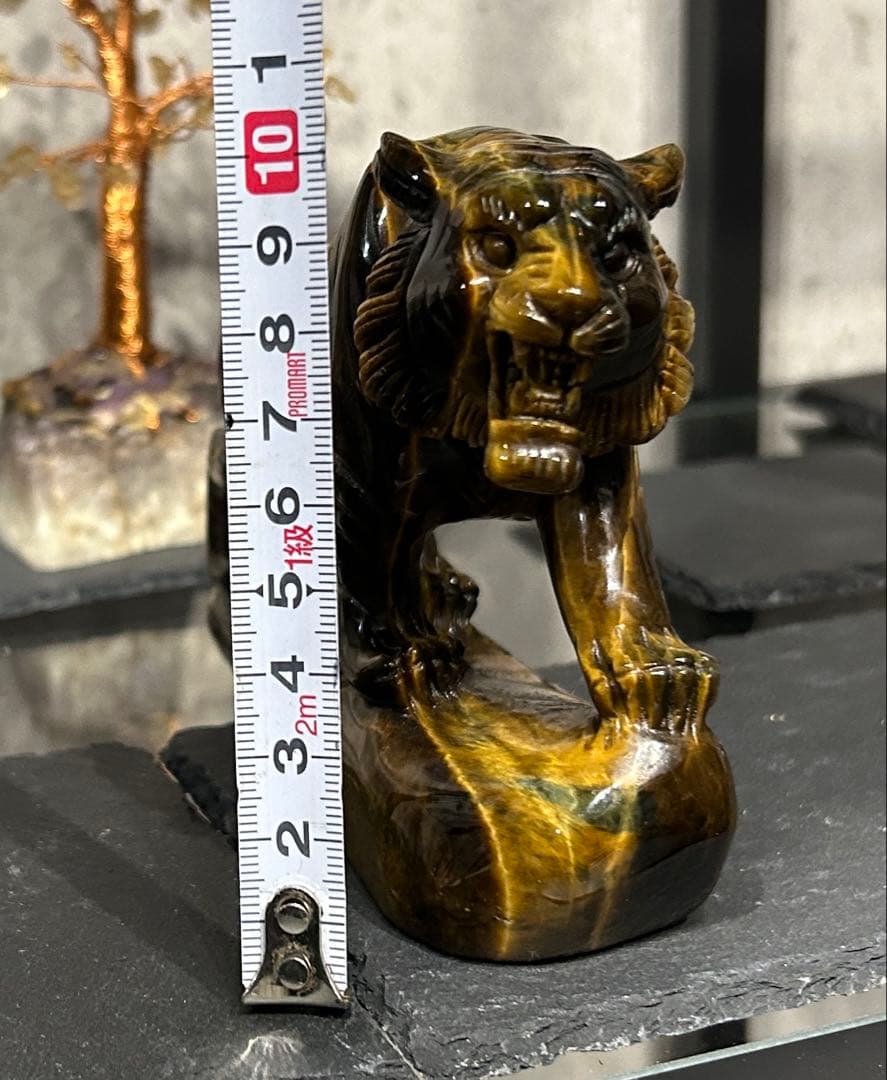 虎置物　タイガーアイ