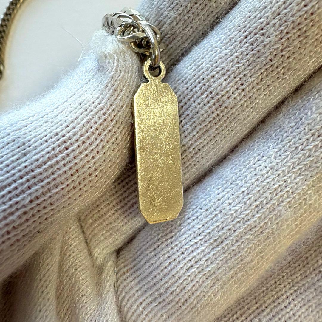 Leda レダシルマ インゴット 喜平ネックレス シルバー ゲルマニウム