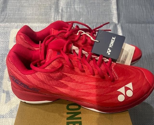 新品YONEX バドミントンシューズ SHBAZ2MY ルビーレッド