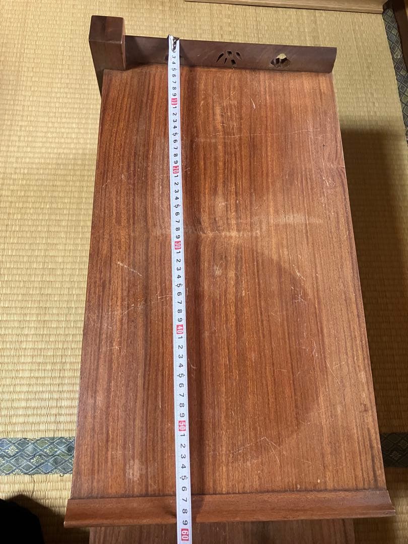 置き床　置床　置台　段違い飾り棚　置き棚　床の間