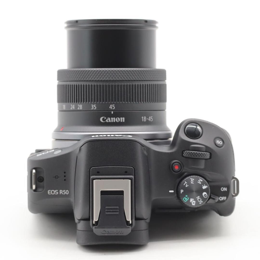 Canon EOS R50 標準ズームレンズキット(RF-S18-45)ブラック